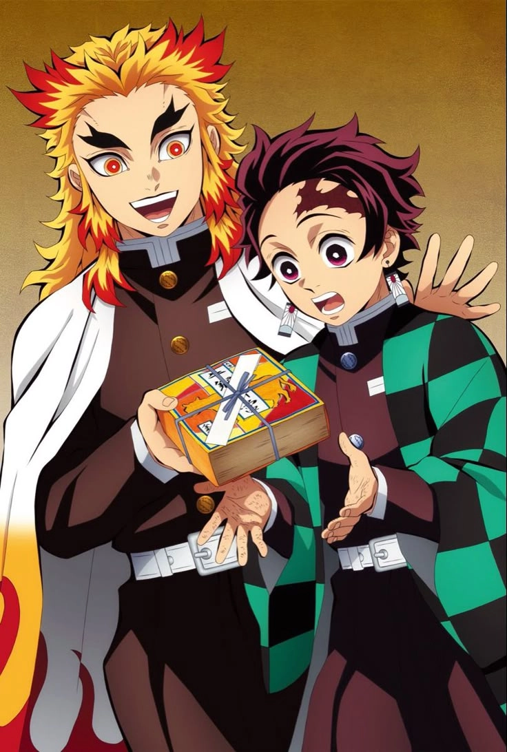 Rengoku x Tanjirou tình cảm chân thành giữa hai chiến binh
