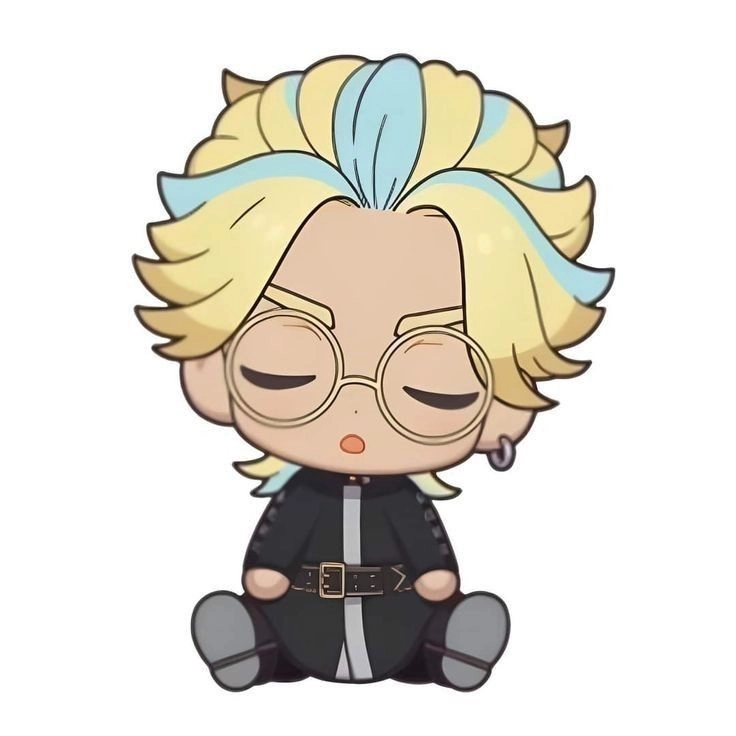 Haitani Rindou chibi hình ảnh đáng yêu