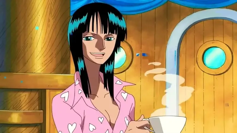 Nico Robin Wano tạo hình kimono cuốn hút