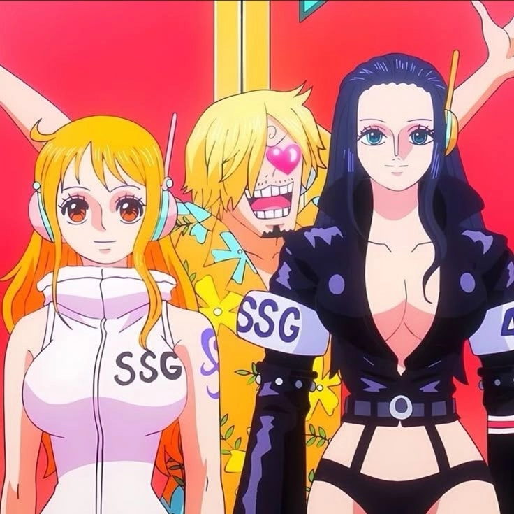 Nami and Nico Robin hai nàng thơ của băng Mũ Rơm