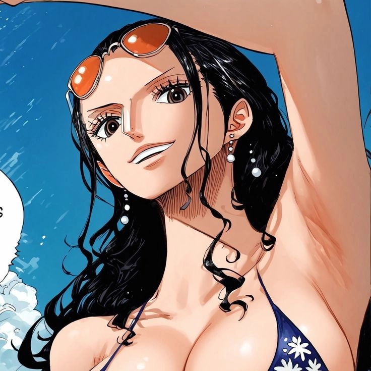 Nico Robin timeskip tạo hình trưởng thành cuốn hút