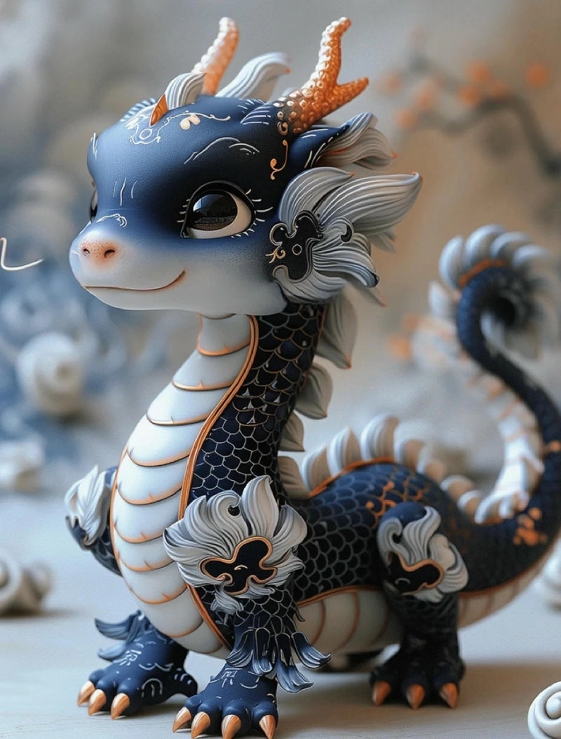 Xem ngay ảnh rồng chibi cực ngầu