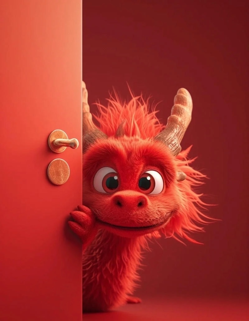 Ngắm nhìn em bé rồng chibi dễ thương