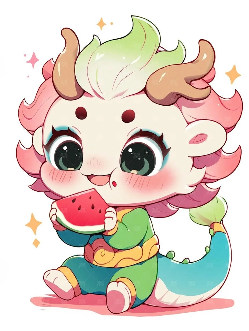 Tải ngay hình ảnh rồng chibi ấn tượng