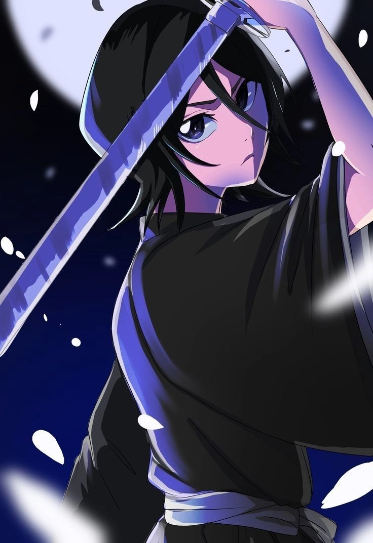 Anime Rukia luôn hiện diện với nét đẹp cổ điển