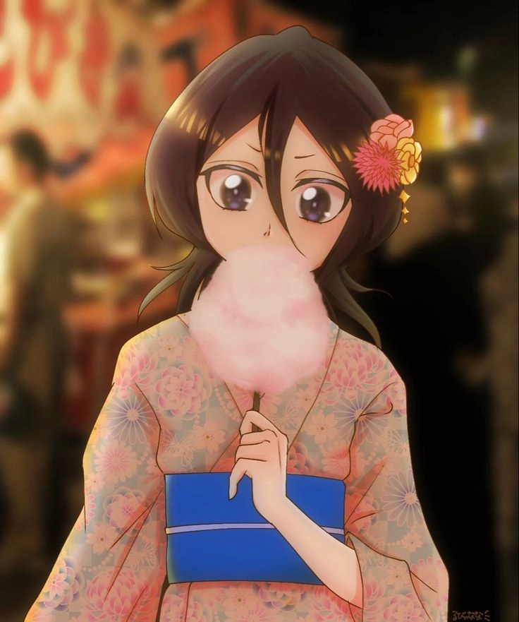 Kuchiki Rukia wallpaper mang vẻ đẹp lạnh lùng bí ẩn