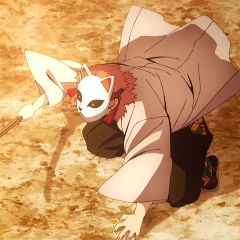 Kiếm của Sabito sắc bén và chuẩn xác