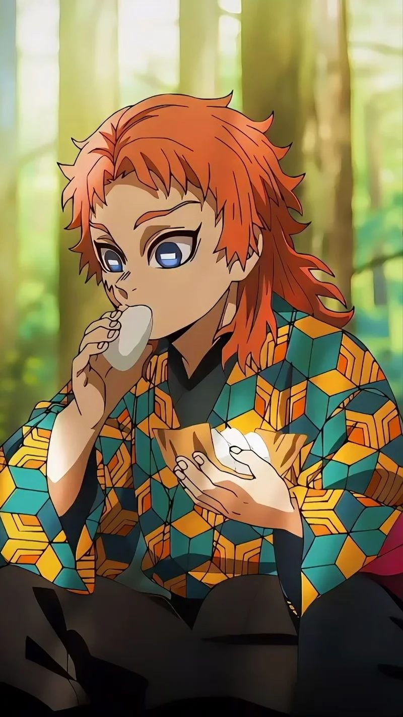 Sabito cute với ánh mắt đầy hiền hòa