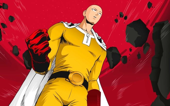 Saitama edit với biểu cảm hài hước và bá đạo