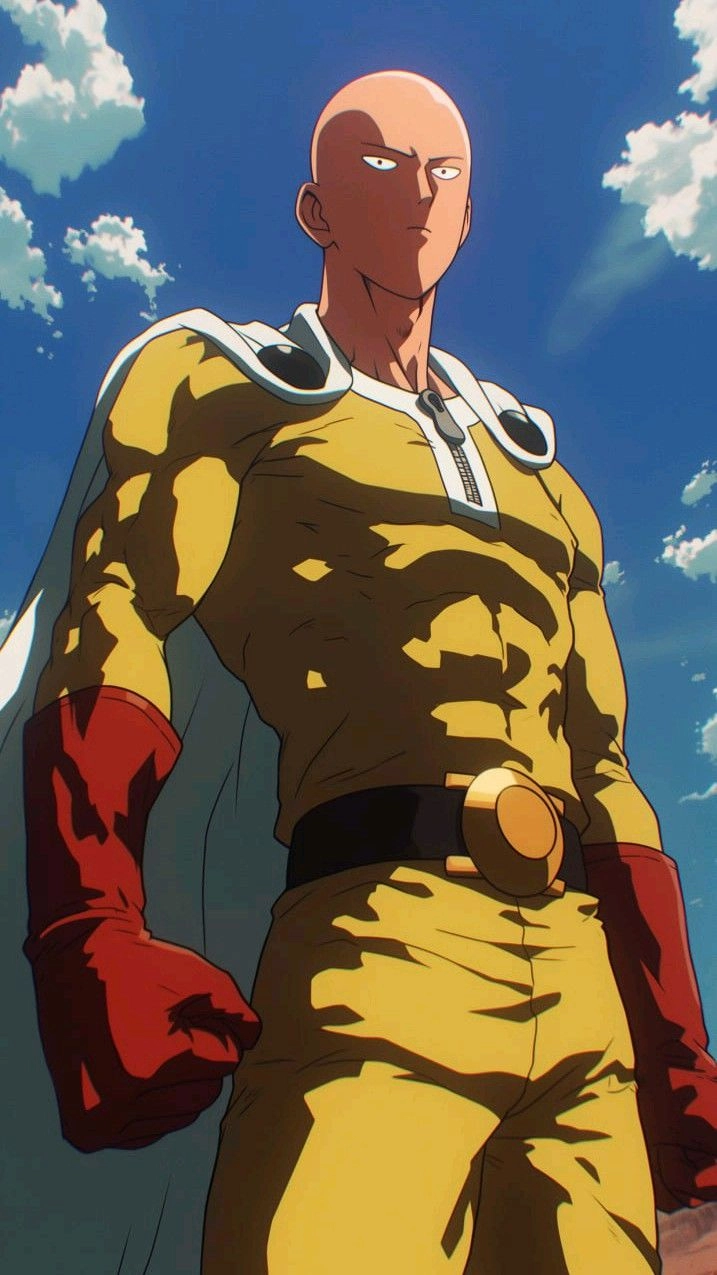 Saitama body hình thể bình thường nhưng bá đạo