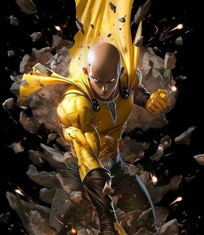 Serious Saitama tung sức mạnh chưa từng thấy