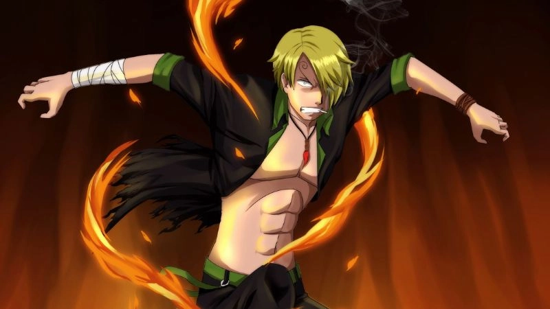 Sanji chân lửa tuyệt kỹ đánh bay mọi đối thủ