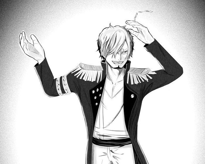 Sanji outfit phong cách thời trang lịch lãm
