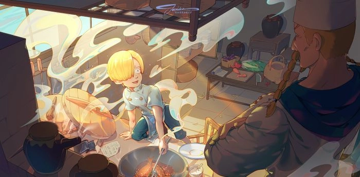 Sanji hair mái tóc che mắt đầy bí ẩn