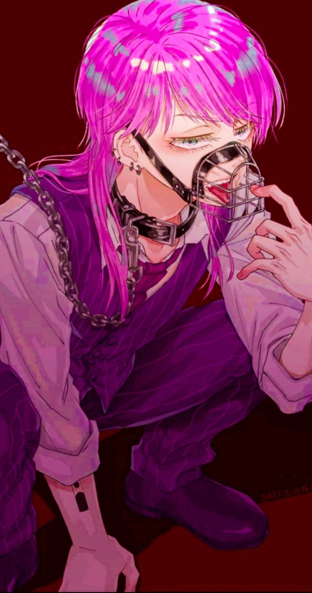 Sanzu anime nổi bật với nụ cười điên rợn rùng mình