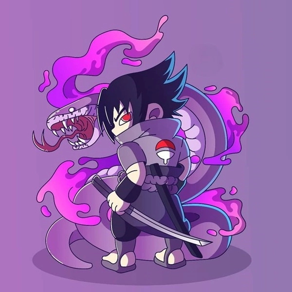 Tải ngay sasuke chibi gif độc đáo