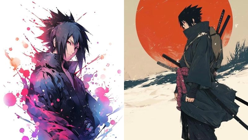  Ảnh Sasuke Uchiha thần thái lạnh lùng cuốn hút mọi ánh nhìn 