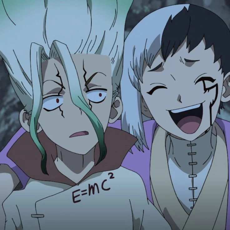 Senku x Gen trí tuệ và chiến lược kết hợp