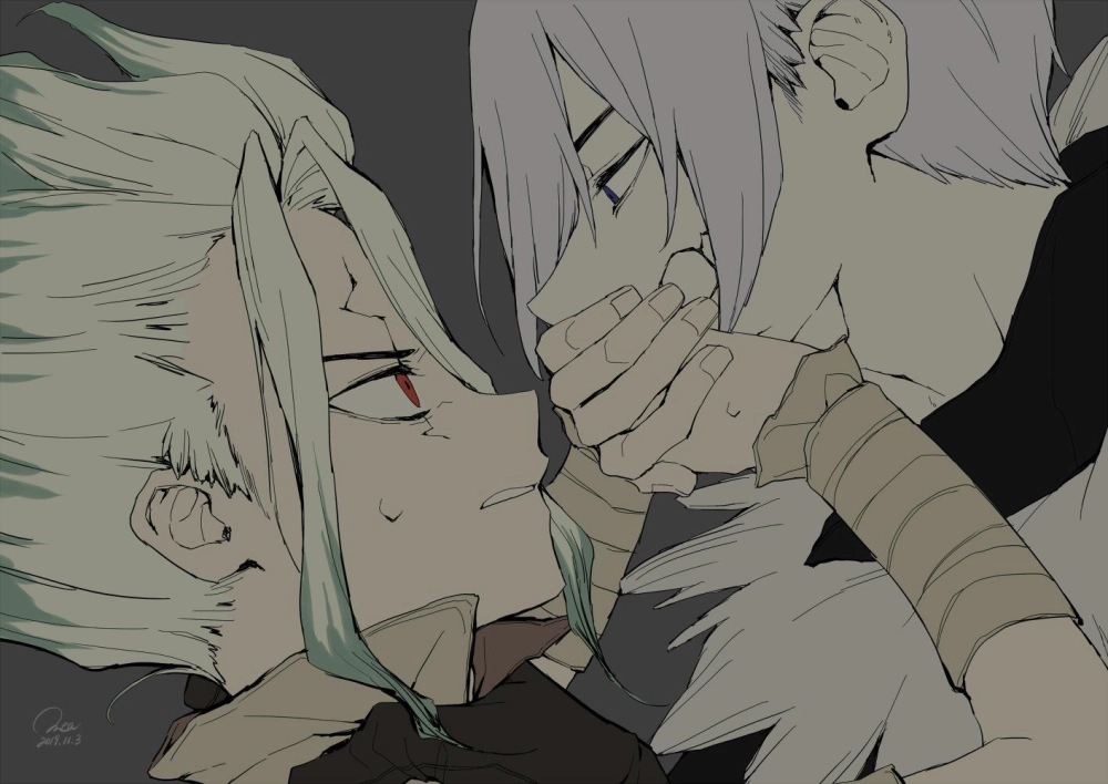 Hyoga x Senku đối thoại đầy tính triết lý