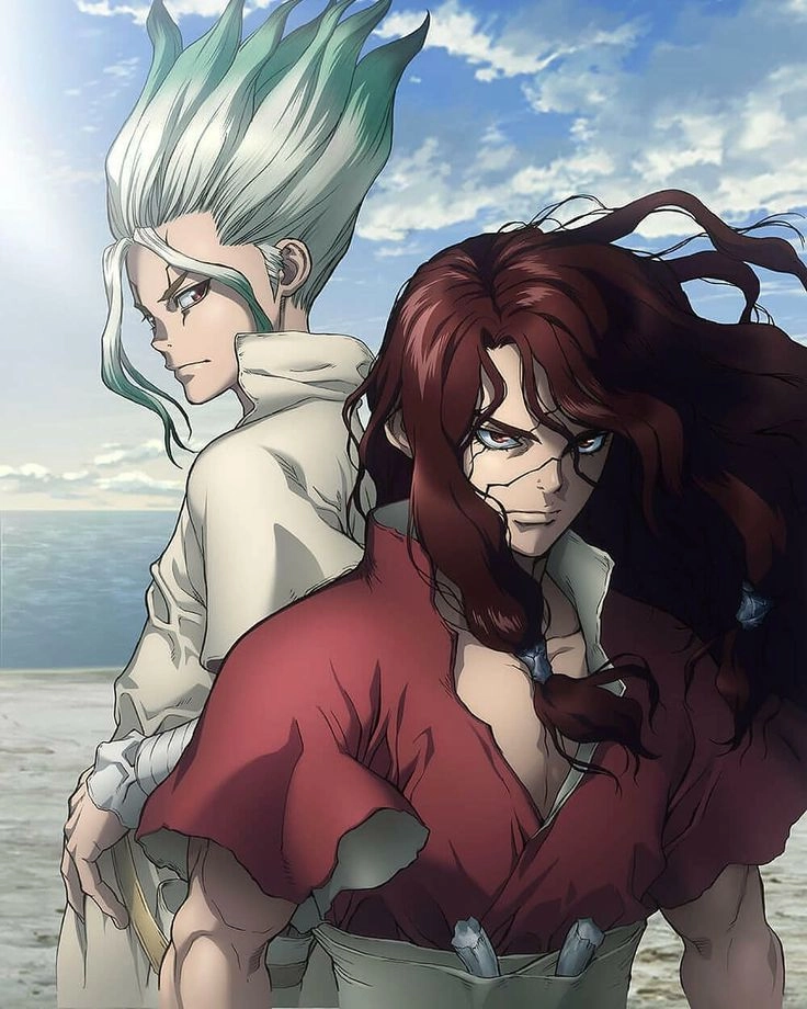 Tsukasa x Senku đối lập tạo nên hấp dẫn