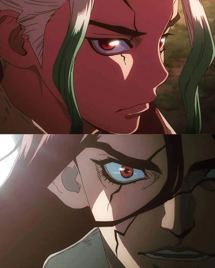 Tsukasa Shishio x Senku Ishigami sức mạnh và trí tuệ