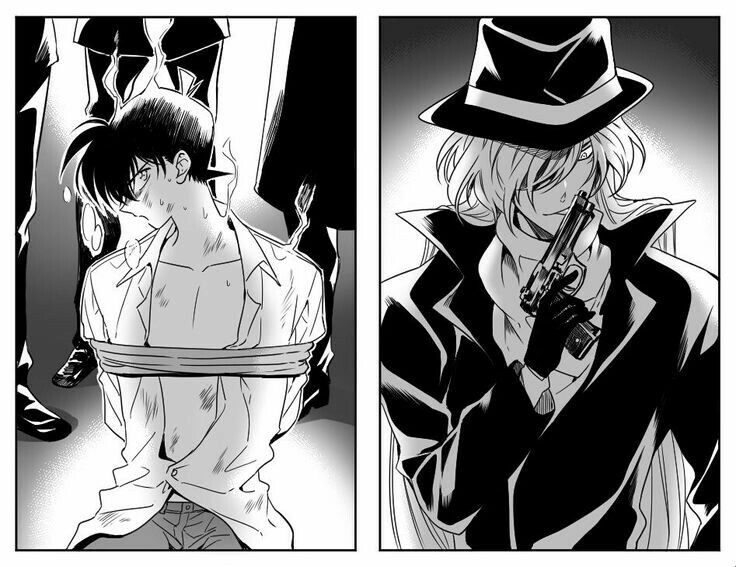 Gin x Shinichi ABO fanfic gây sốt với tình tiết lạ