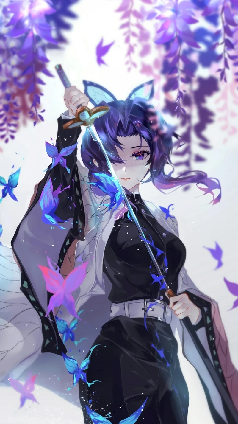 Tải hình ảnh anime nữ lạnh lùng bí ẩn và quyến rũ