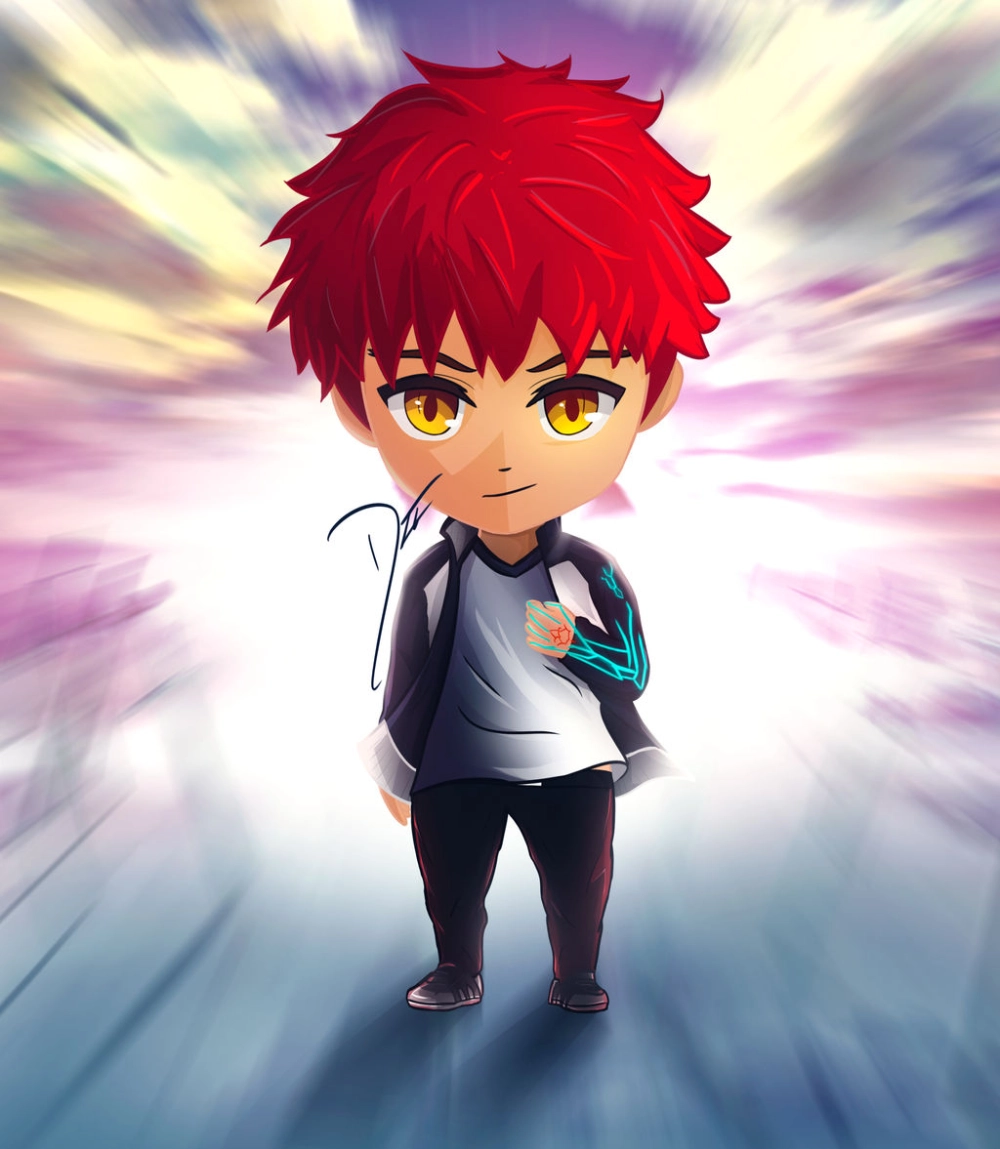 Shirou chibi phiên bản đáng yêu của chàng kiếm sĩ lý tưởng