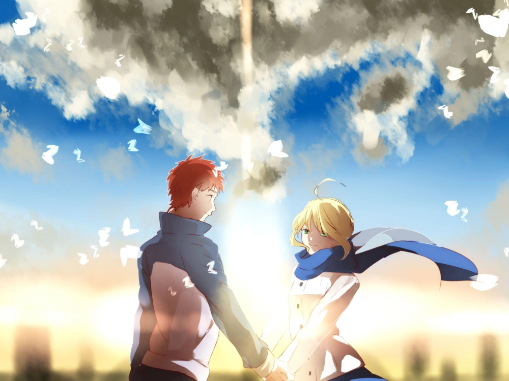 Emiya Shirou x Saber mối quan hệ khắc họa lý tưởng và tình yêu