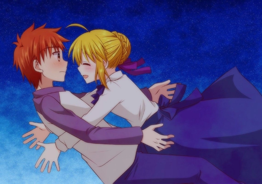 Fate Shirou x Saber comic bản vẽ tái hiện mối tình anh hùng