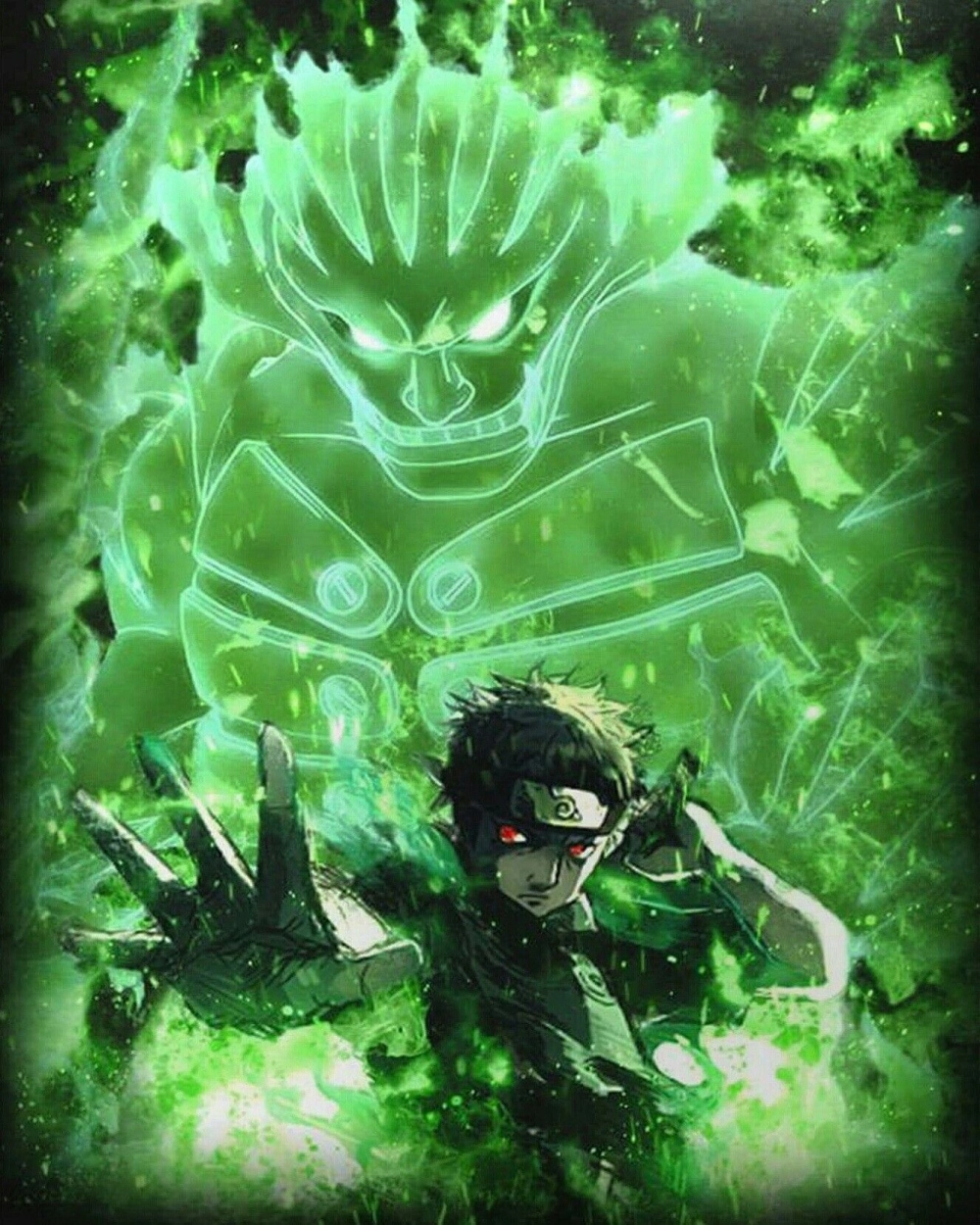 Hình ảnh Uchiha Shisui Susanoo đẹp mắt và quyền lực