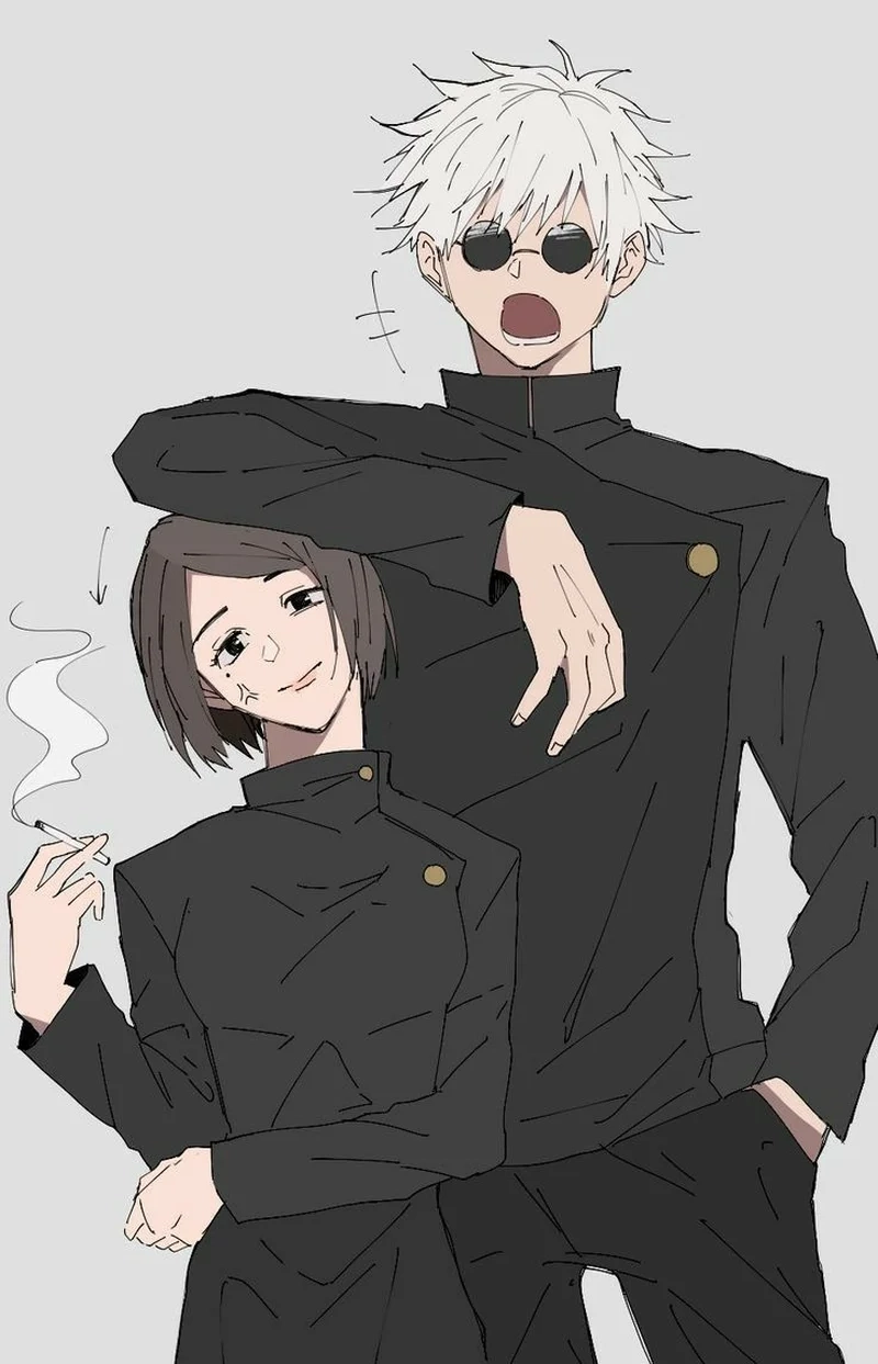 JJK Shoko x Gojo từ đồng đội đến hiểu nhau sâu sắc