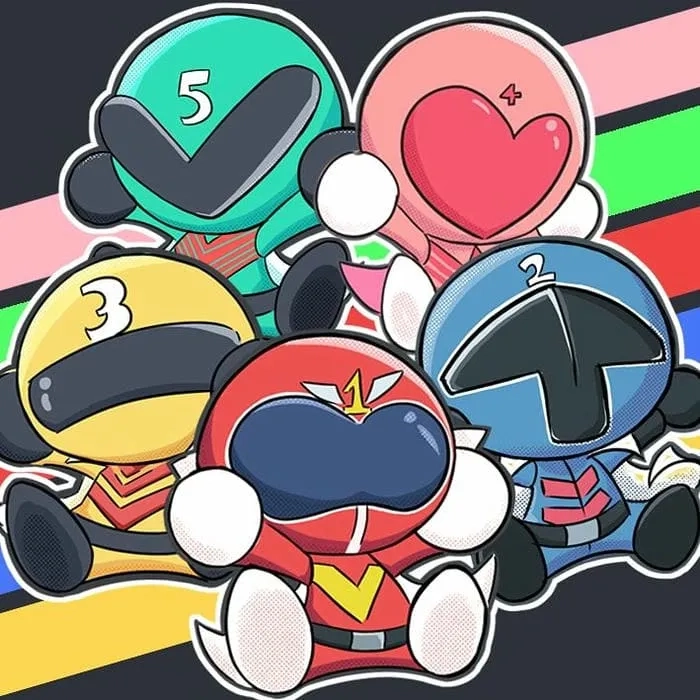 Chia sẻ avatar siêu nhân siêu nhân cơ động vàng ấn tượng