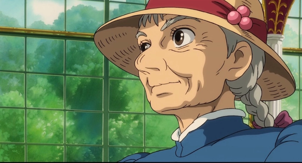 Sophie Hatter old là hình tượng mạnh mẽ trong thân xác già nua