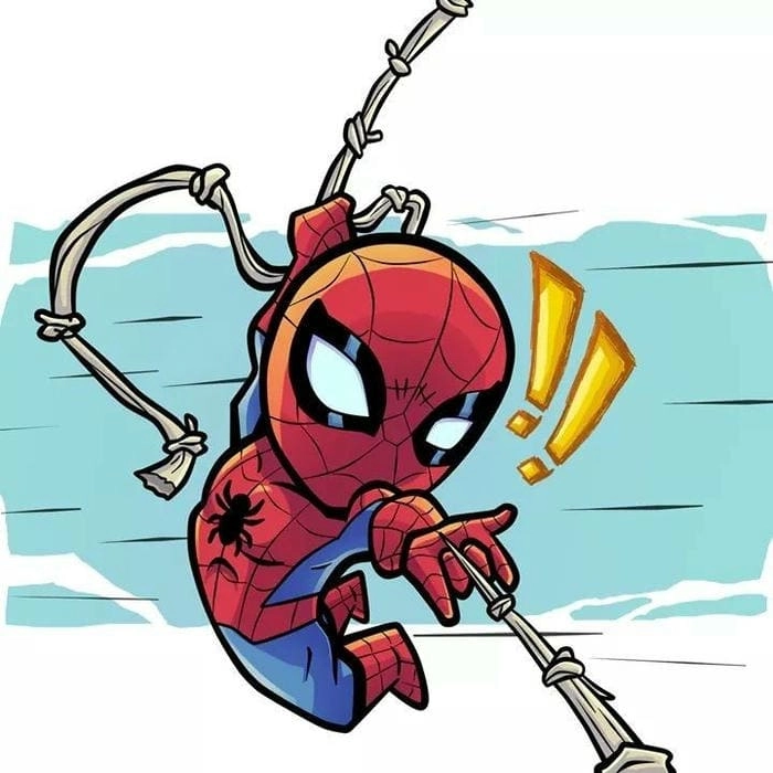 Loạt ảnh cute spider man chibi gây sốt
