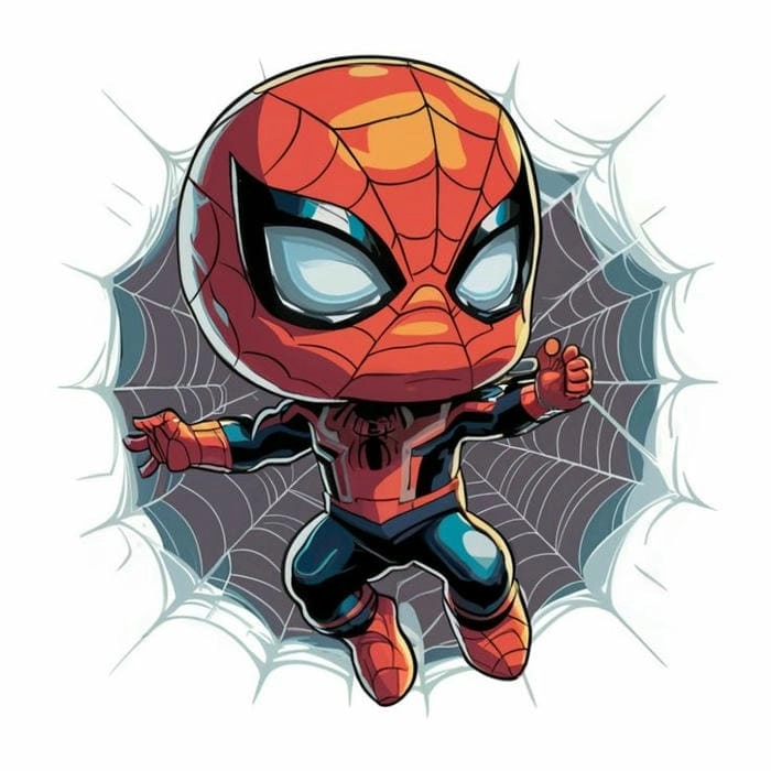 Cùng xem spider man 2099 chibi mới lạ