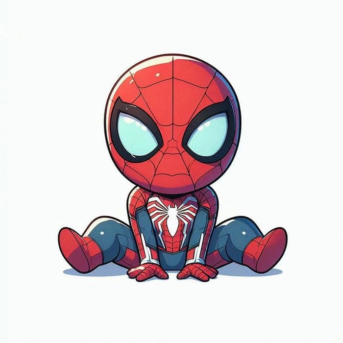 Tải nhanh spider man chibi png trong suốt