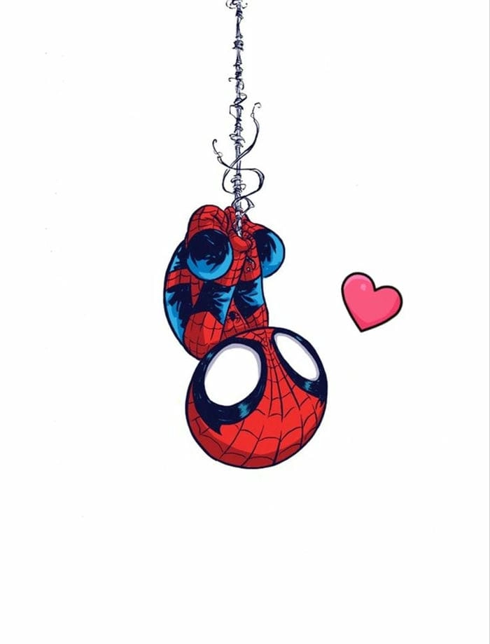 Hình vẽ ultimate spider man chibi đỉnh cao