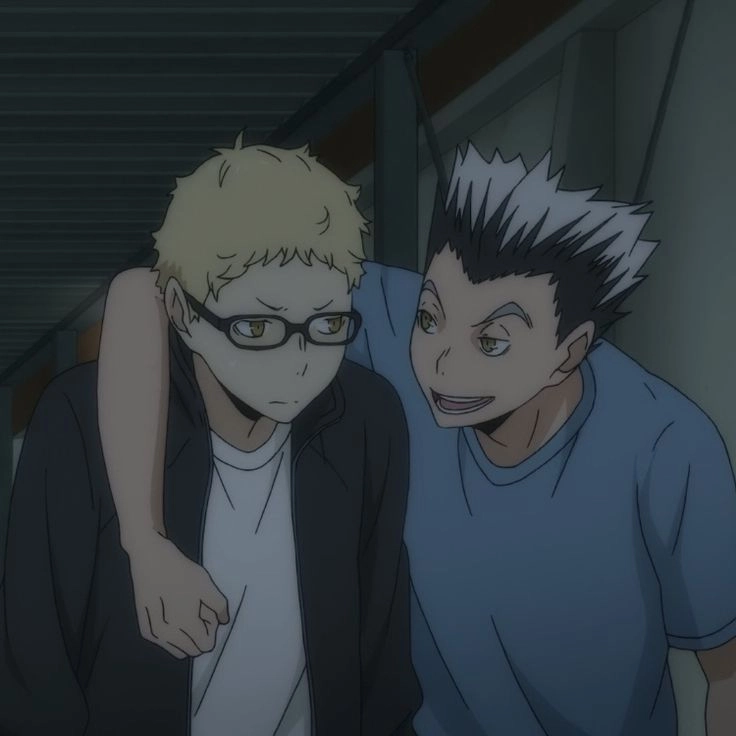 Bokuto x Tsukishima đối lập hoàn hảo trên sân bóng