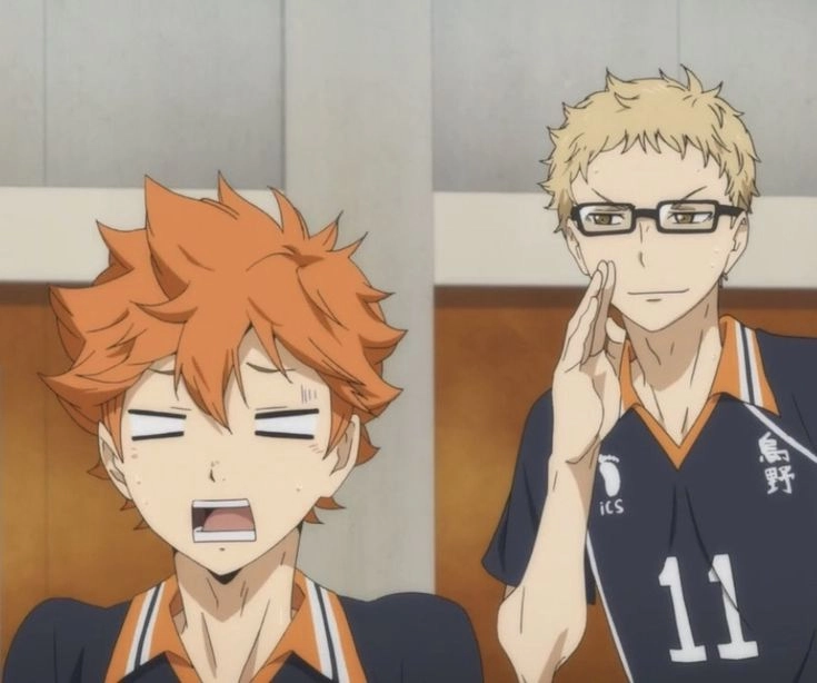 Hinata x Tsukishima sự bù trừ hoàn hảo trong từng trận đấu
