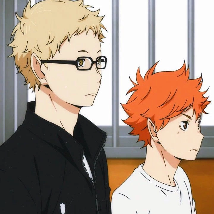 Tsukishima x Hinata đối lập nhưng phối hợp cực ăn ý
