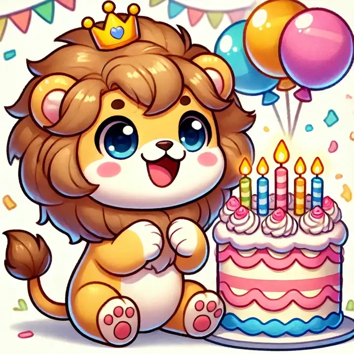 Tham khảo cách vẽ cung sư tử nữ chibi