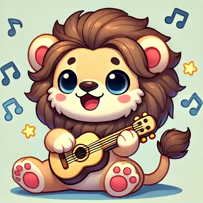 Hướng dẫn chi tiết cách vẽ cung sư tử chibi