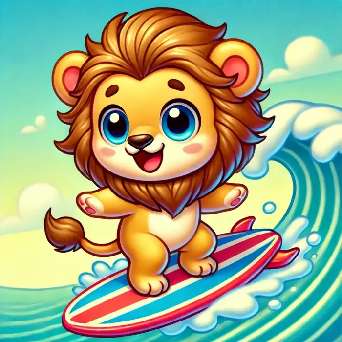 Xem ngay bộ hình cung sư tử chibi đẹp