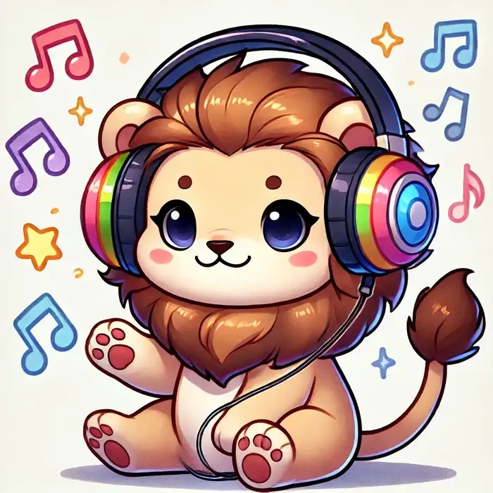 Hướng dẫn chi tiết vẽ cung sư tử chibi dễ hiểu