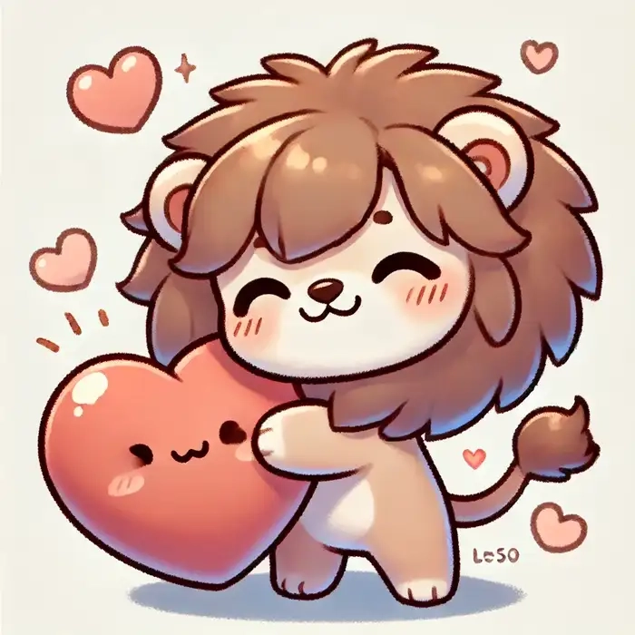 Tuyển chọn ảnh cung sư tử chibi mới nhất