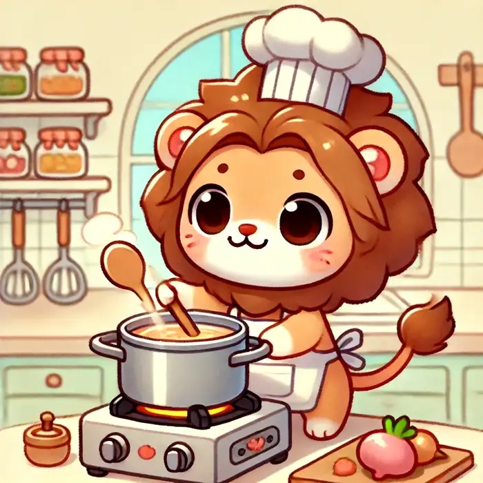 Tải ngay hình nền cung sư tử chibi đẹp nhất