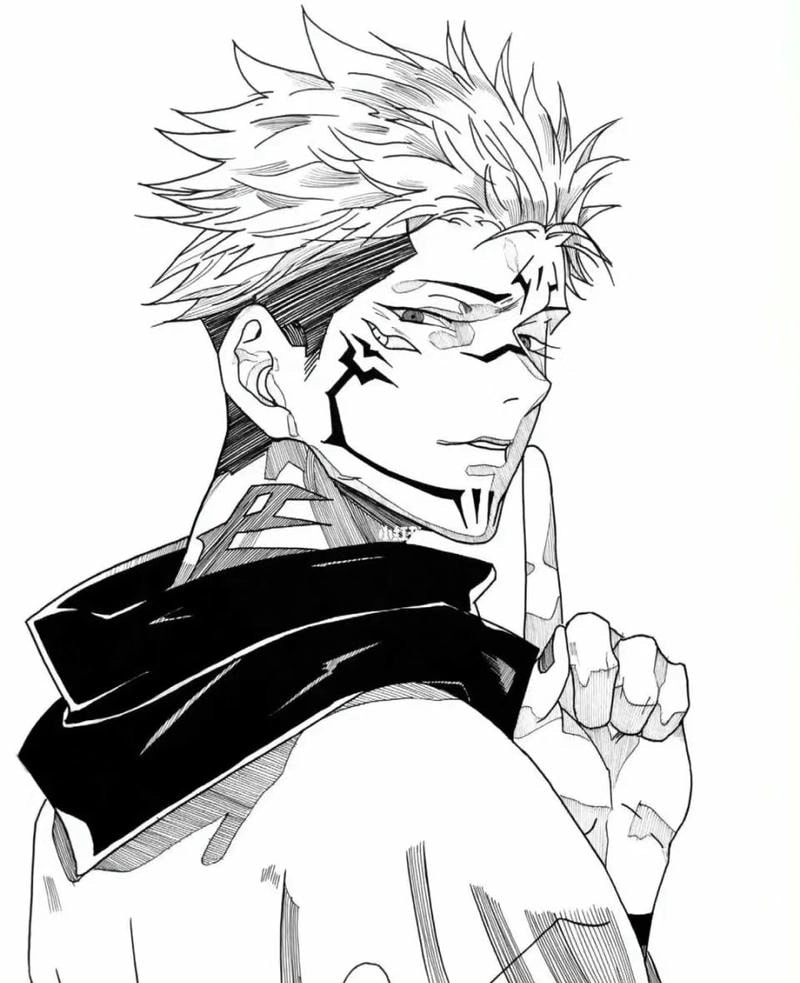 Manga Sukuna với những trận chiến đẫm máu