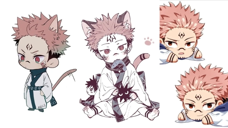  Bộ sưu tập hình ảnh Sukuna Chibi đẹp mê ly miễn phí 