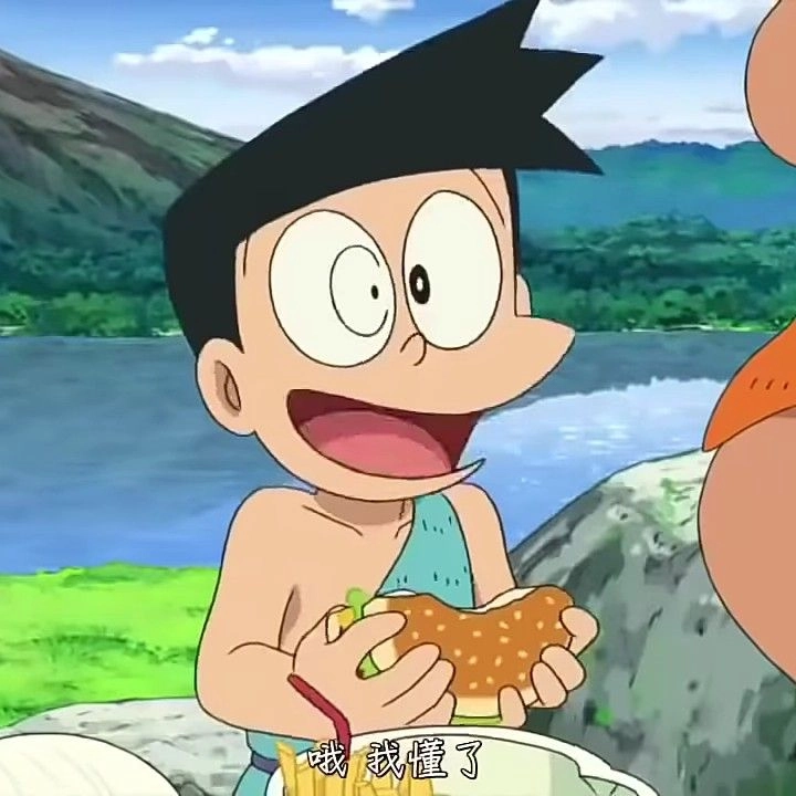 Hình Suneo cute khiến tim fan mềm nhũn liền